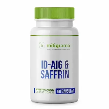 ID-AIG 200MG + Saffrin 176,5MG 60 Cápsulas - Miligrama